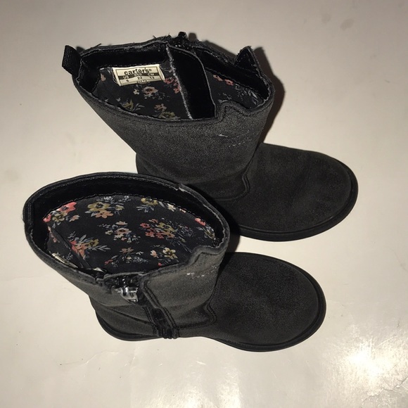 Carter’s girls size US 6 kitty cat zip up boots - Picture 2 of 9